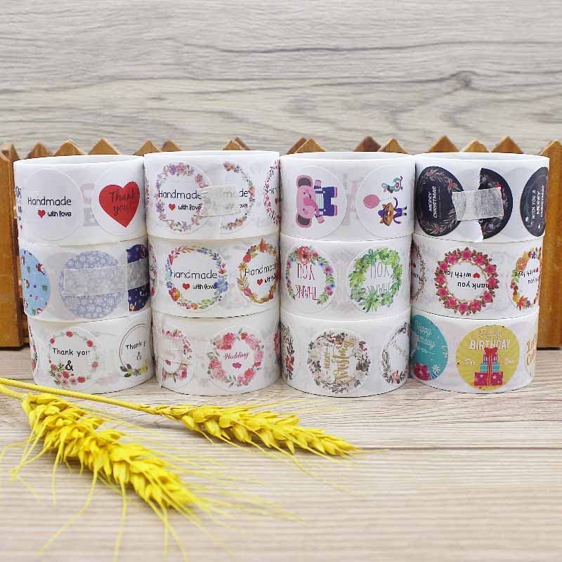 สติ๊กเกอร์ลายสัตว์น่ารักสําหรับติดตกแต่งงานแต่งงาน 200 ชิ้น