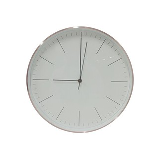  นาฬิกาแขวนผนังอะลูมิเนียม CROSS รุ่น EG7757H-YP188-CP ขนาด 31 x 31 x 4.2 ซม. สีทองแดง HOME Aluminum Wall Clock CROSS Mo