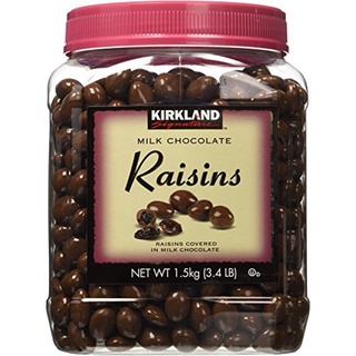 Kirkland Signature Milk Chocolate Raisins 1.5kg.