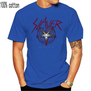 [COD]ขายดี เสื้อยืด พิมพ์ลาย Slayer God Hates Us All s GGhpoj45KDmpin53 สไตล์คลาสสิก