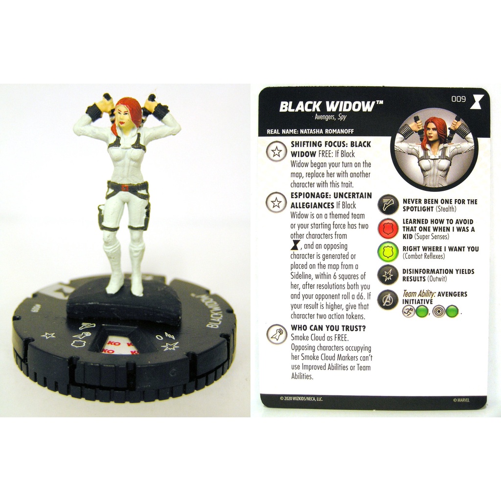 HEROCLIX BLACK WIDOW