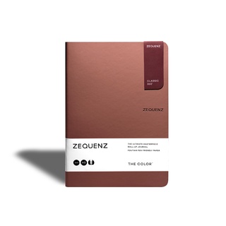 ZEQUENZ THE COLOR  A5 สีน้ำตาลดิน TERRA