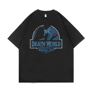 เสื้อยืดโอเวอร์ไซส์เสื้อยืด ขนาดใหญ่ พิมพ์ลาย Psycho Crucify Deeath World | สีดํา | เสื้อยืด ขนาดใหญ่ | สไตล์วินเทจ | เส