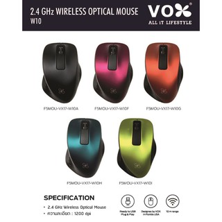 VOX 2.4GHz Wireless Otical Mouse W10