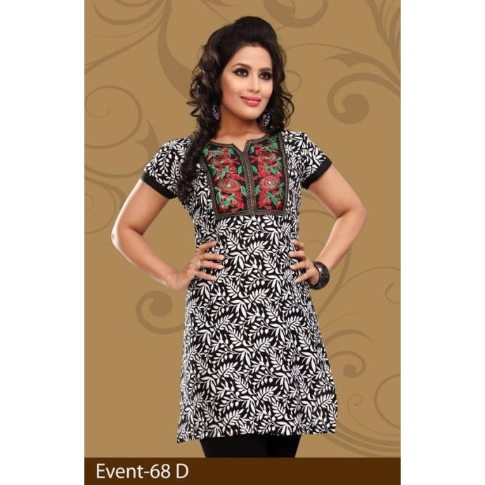 แขนสั้นผ้าฝ้าย Kurti
