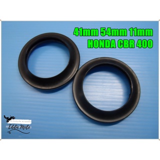 HONDA CBR400 "FRONT" SHOCK SEAL (41 54 11) SET (1 PAIR)  // ชีลกันฝุ่นโช๊คหน้า 41 54 11 ( 1 คู่ )