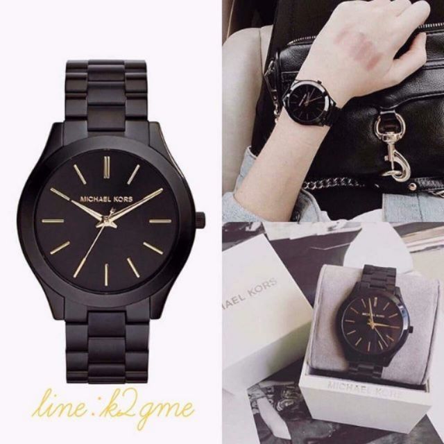 michael kors slim watch