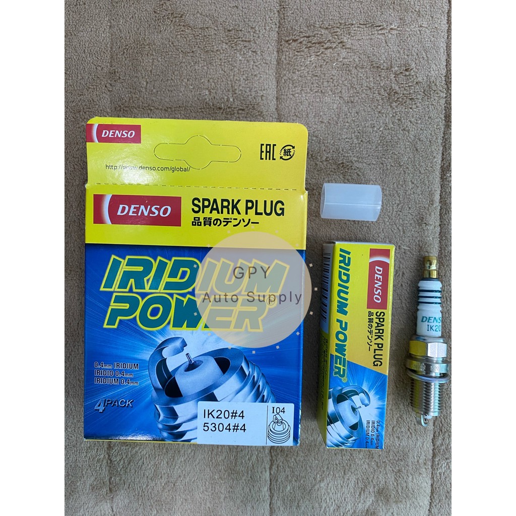 DENSO SPARK PLUG IK20 (4 X ชิ้น)