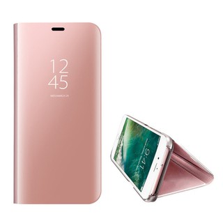 Samsung S8 Plus Case Smart Transparent View Standing Flip Phone Cover เคสมือถื