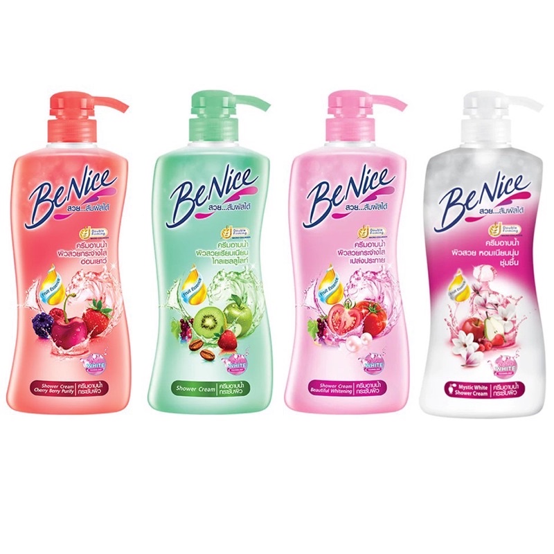 Benice บีไนซ์ ครีมอาบน้ำ ขวดปั๊ม 400ml ราคา ถูกที่สุด ดีลบีเคเค แกลเลอรีภาพที่ 2