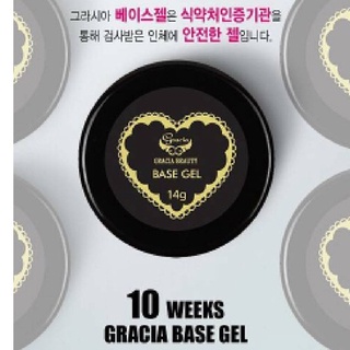 เบสสีเจลกระปุกติดทน Gracia Base jar 14g. 🇰🇷 ของแท้นำเข้าจาก🇰🇷เกาหลี JinB🇰🇷