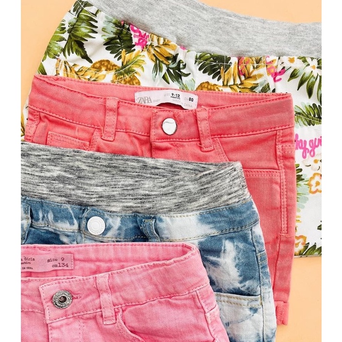 กางเกงขาสั้น Zara jeans