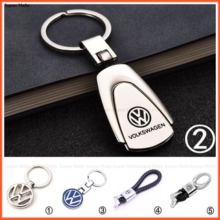 【Ready Stock】พวงกุญแจโลหะผสมพร้อมโลโก้สําหรับ Volkswagen