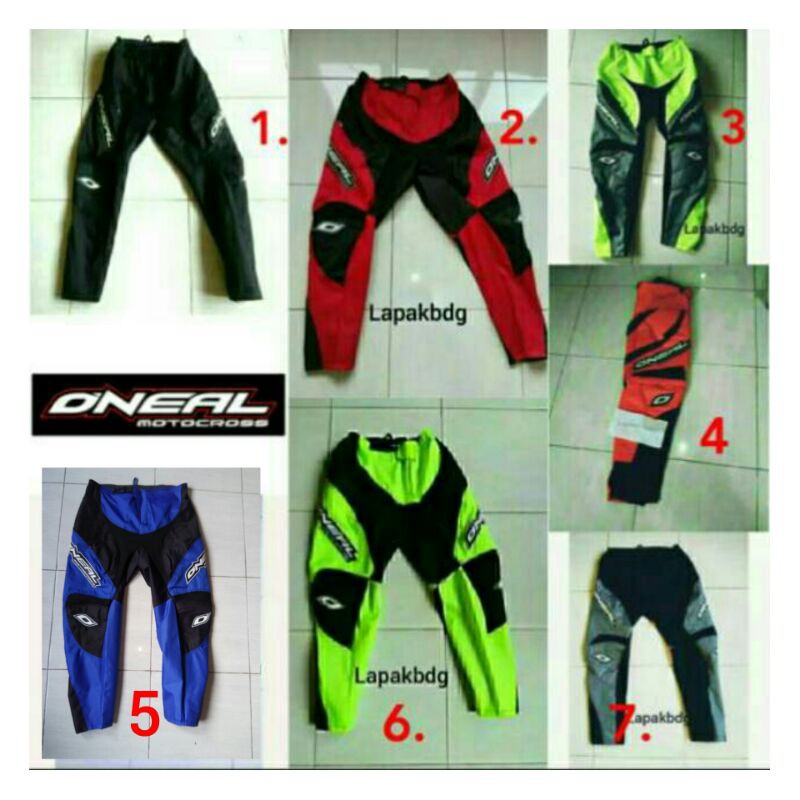 กางเกงครอส - กางเกงวิบาก - กางเกงครอสมอเตอร์ไซค์เทรลระดับพรีเมียม ONEALe231