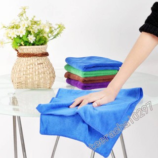 ผ้าไมโครไฟเบอร์ 1 ผืน 30x30 ซม.