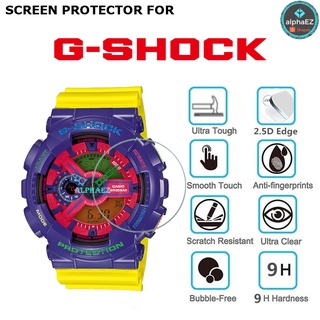 Casio G-Shock GA-110HC-6A HYPER COLOR Series 9H กระจกกันรอยหน้าจอนาฬิกา GA-110 ฝาครอบกระจกนิรภัย ป้องกันรอยขีดข่วน