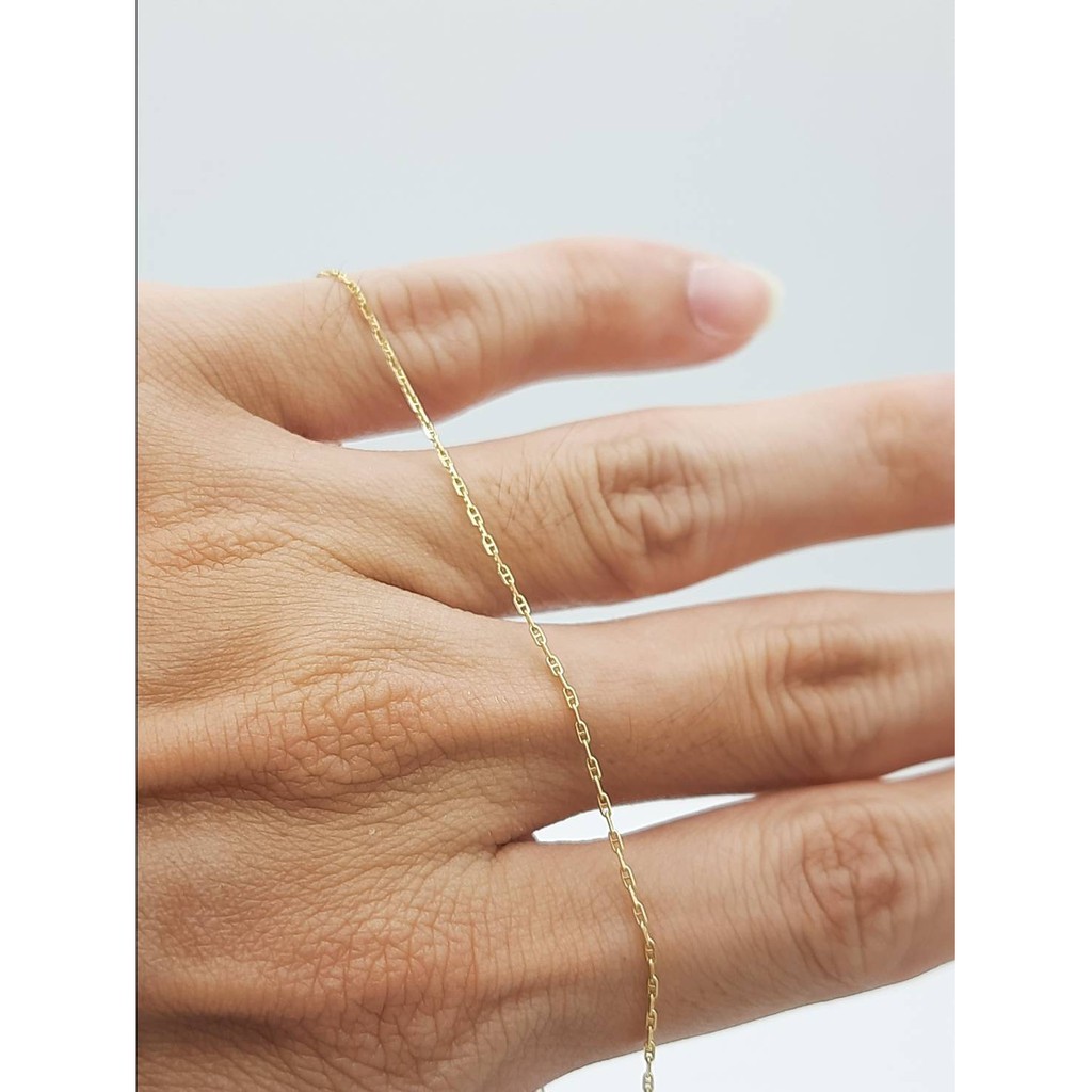 SK Jewelry สร้อยคอลายกุชชี่ ทองแท้ 9K (37.50%) ยาว 16 นิ้ว และ 18 นิ้ว สวยๆ ไฮๆ ยอดนิยม 🔥ราคาถูก🔥 สินค้าพร้อมส่ง 🚛