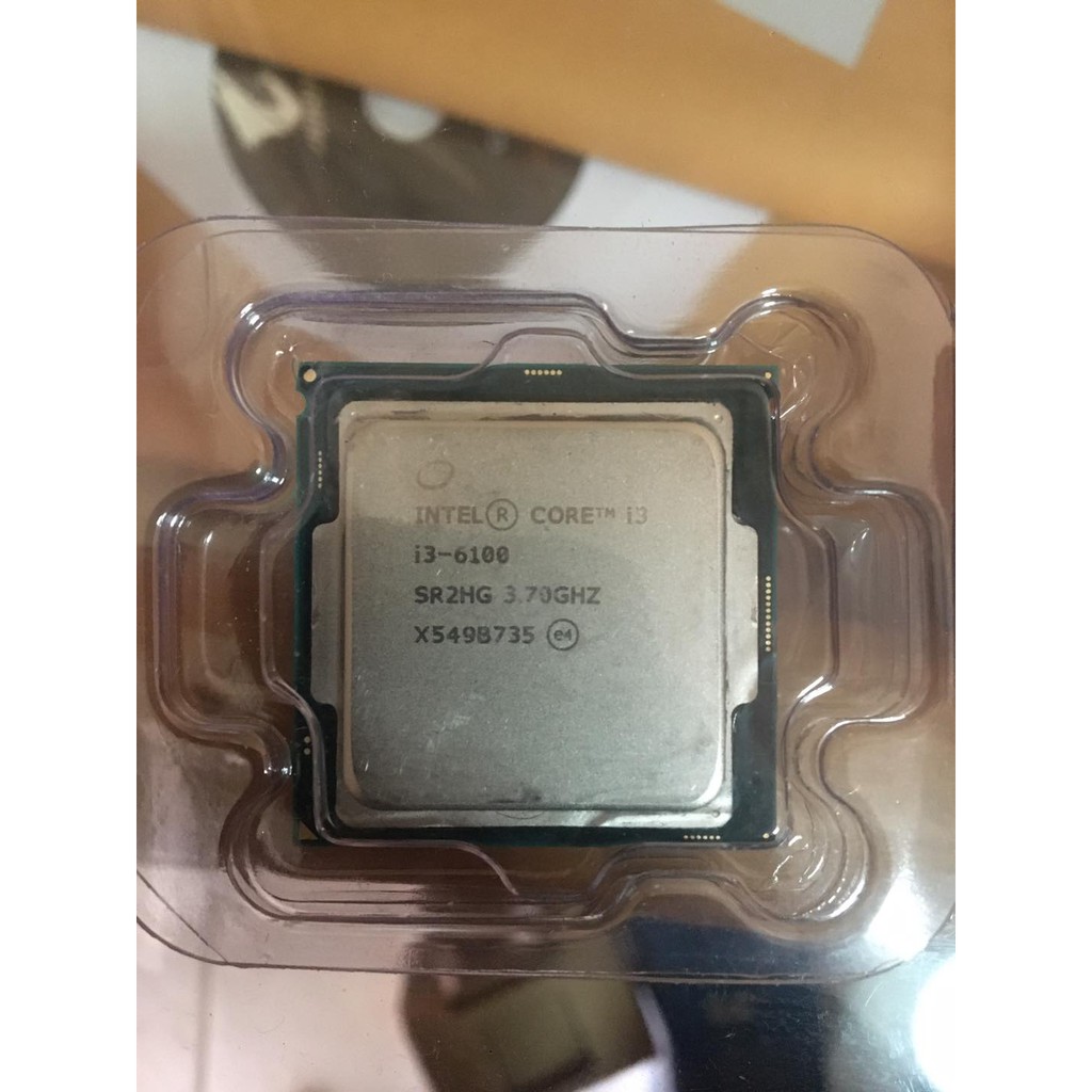 CPU INTEL 1151 CORE I3-6100 3.7 GHz