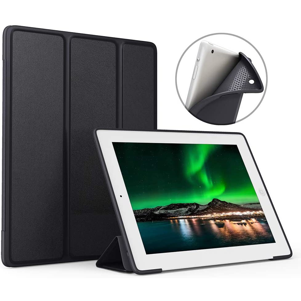 เคสฝาพับ สำหรับ ไอแพด รุ่น 2 /3 /4 Smart Case Foldable Cover Stand For iPad 2 / 3 / 4 (9.7) - รูปที่ 4
