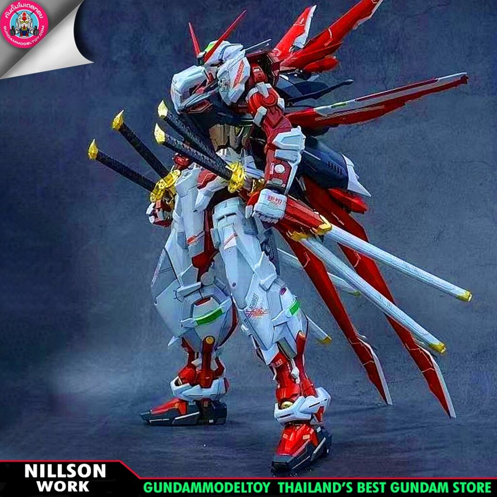 PG PERFECT GRADE 1/60 ASTRAY RED FRAME + 4 SWORDS + FLIGHT UNIT หุ่นประกอบกันดั้มจีน ค่าย NILLSON WO