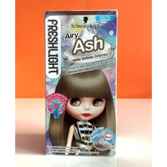 โฟมเปลี่ยนสีผม Schwarzkopf Freshligth Airy Ash
