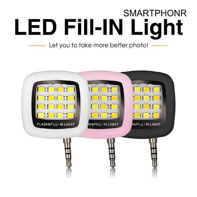 ไฟแฟลชเสริมสำหรับสมาร์ทโฟน Smartphone LED Flash & Fill-Light