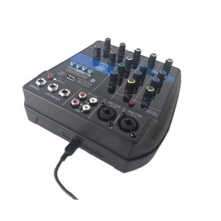 LXJ มิกเซอร์ MIXER 4  channel MP3 USB SD มีBluetooth รุ่น w  4