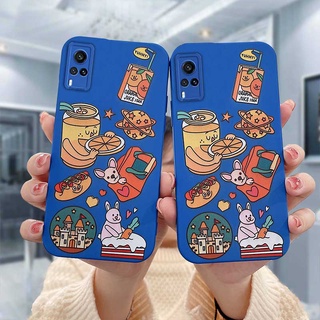 เคส Samsung A20S M10 A30 A02S A515F A32 4G J7 Prime เคสโทรศัพท์มือถือแบบนิ่ม ลายการ์ตูน Klein Blue แฟชั่น สําหรับ เคสซัมซุง A10 A10S M01S A12 5G A125 M12 F12 M10S A20 A207F A50 A30S A50S A51 M40S A205 A305 M02S A025 F02S เคสโทรศัพท์