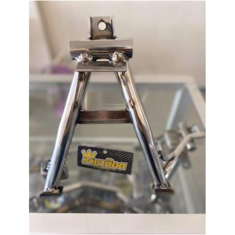 ขาตั้งคู่ เลสแท้ ตัวหนา สำหรับรุ่นที่ใส่ได้ Wave125iปลาวาฬ