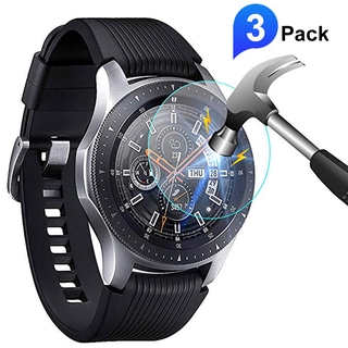 [จัดส่งฟรี] ฟิล์มกระจกนิรภัยกันรอยหน้าจอ อุปกรณ์เสริม สําหรับ Samsung Galaxy Watch 3 45 มม. 41 มม. 1 3 ชิ้น