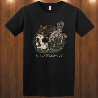 Big Circa Survive Indie Rock Anthony Green Saosin ใหม่เสื้อคอกลมสําหรับผู้ชาย