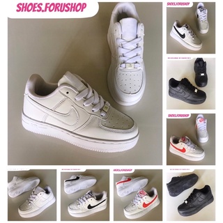 Nike Air Force สำหรับเด็ก น่ารัก สุดคิ้ว ใส่สบายมาก พร้อมส่ง 25-36 สินค้าถ่ายจากงานจริง