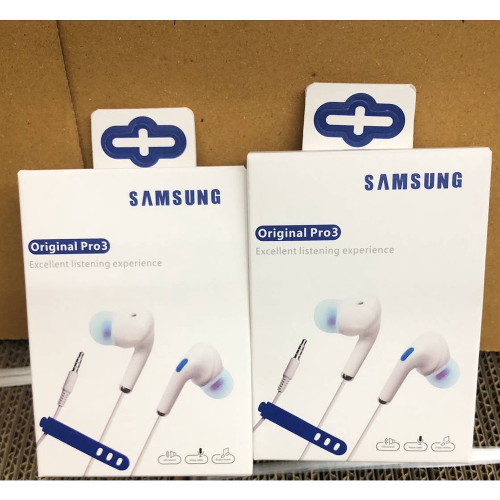 Samsung หูฟังสมาร์ทโฟน เสียงดีมีคุณภาพ หูฟังออกแบบสวย ช่องเสียบแจ็คขนาด 3.5มม