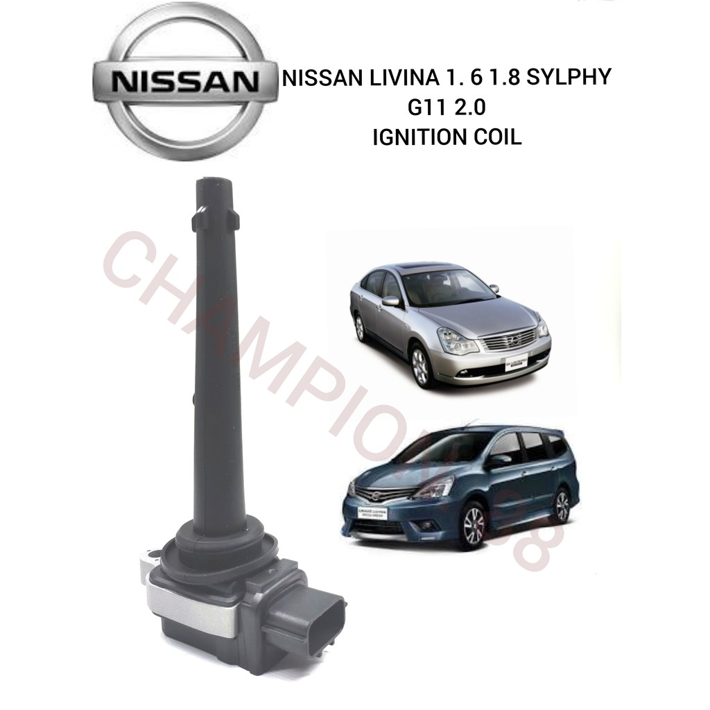NISSAN LIVINA 1.6,1.8,SYLPHY G11 2.0,TEANA J32 2.0 PLUG COIL
