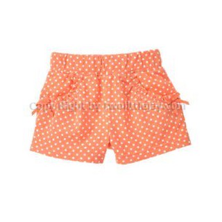 Gymboree Polka Dot Ruffle Pocket Short ไซส์ 18-24M [สินค้านำเข้า]