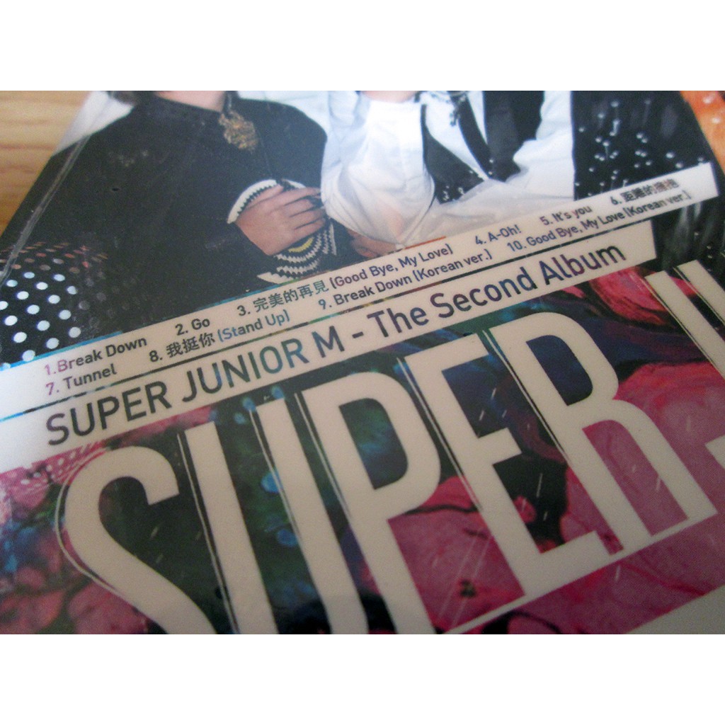 SUPERJUNIOR M Break Down CD 美品 通販