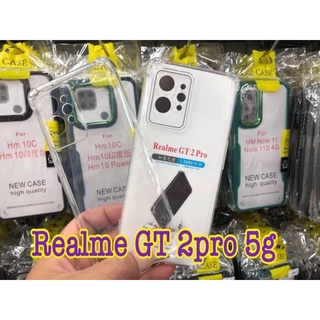 Realme GT 2 Pro 5G CASE TPU ฝาหลังใส กันกระแทก มีปุ่มกันกระแทก ทั้ง 4 มุม มีคลุมกล้อง รุ่นใหม่