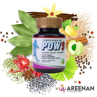 Pow9 เอ็นไซมส์รวม (Enzyme Cocktail)แบคทีเรียอัศวิน (Probiotic)สมุนไพรธรรมชาติ 9+1(Herbs)