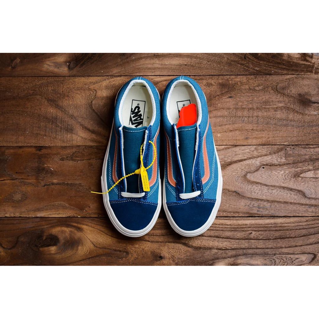 VANS Style 36 retro blue orange pink men's shoes women's shoes lowtop