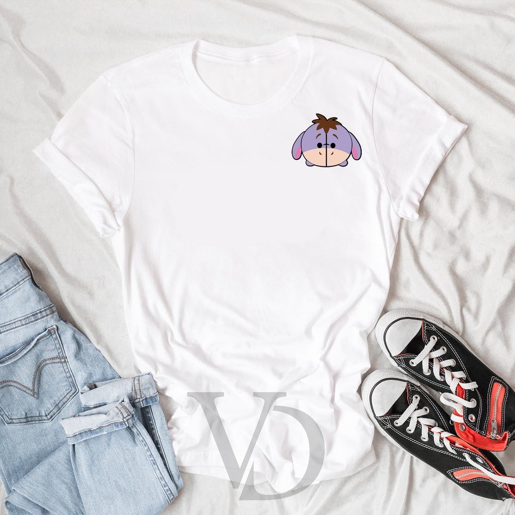 เสื้อยืด EEYORE WINNIE THE POOH / UNISEX SHORT-SLEEVED TOP / TUMBLR TEE