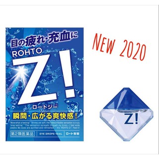 น้ำตาเทียม  Rohto Z! Eyedrops 12mL  เย็นระดับ8