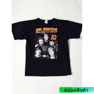 แฟชั่น เสื้อยืด ผ้าฝ้าย พิมพ์ลาย One Direction Tour Orange Big Harry Styles Zayn Malik สไตล์คลาสสิก สําหรับผู้ชาย