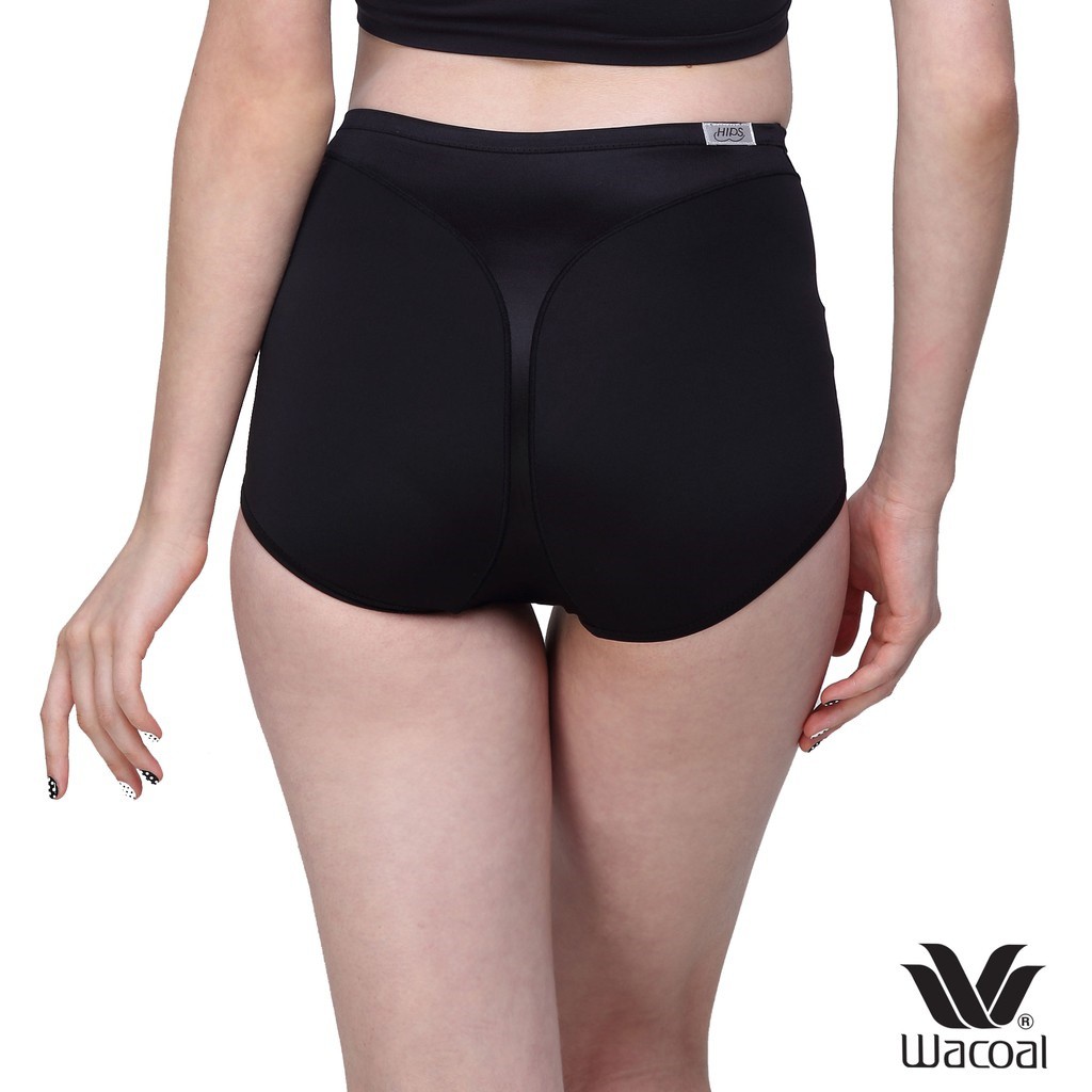 Wacoal Hips กระชับสัดส่วน สีดำ (BL) รุ่น WY1128 เก็บหน้าท้อง ปั้นก้นให้สวย ยกก้น กระชับ รัดหน้าท้อง 