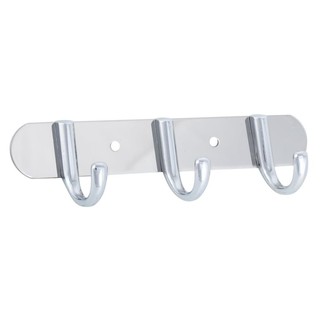 ชั้นวางของ แขวนของ ห้องน้ำขอแขวนผ้า LUZERN BM-13 สีโครมTOWEL RACK WITH 3-HOOK LUZERN BM-13 CHROME