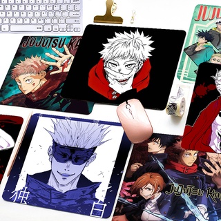 แผ่นรองเมาส์ คีย์บอร์ด พิมพ์ลายอนิเมะ Jujutsu Kaisen กันลื่น สําหรับคอมพิวเตอร์ เล่นเกม ใช้ในบ้าน สํานักงาน