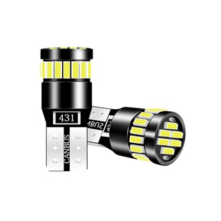 หลอดไฟ T10 Led W5W 4014 Smd 194 168 แสงไฟสีขาว สําหรับติดรถยนต์ 1 ชิ้น