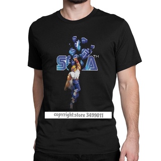 เสื้อยืดผ้าฝ้าย คอกลม พิมพ์ลายเกม Enjoystick Streets Of Rage สไตล์วินเทจ สําหรับผู้ชายS-5XL