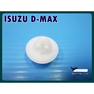 ISUZU D-MAX WHEEL RIM CLIP PLASTIC "WHITE" (1 PC) // กิ๊บขอบล้อ รถปิคอัพ อีซูสุ รุ่นขับเคลื่อน 2 ล้อ (ตัวสีขาว)