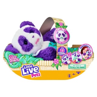 (ของแท้100%) Little Live Pets - Cozy Dozys - Petals the Panda