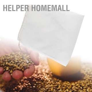 Helper Homemall 100 ถุงตาข่ายกรองไวน์สําหรับทําอาหาร